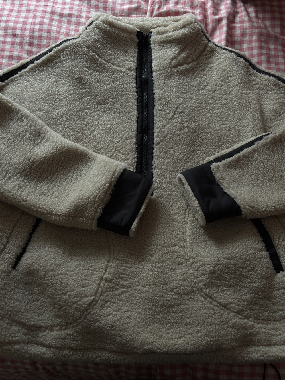 Oversized Fleece Quarter Zip